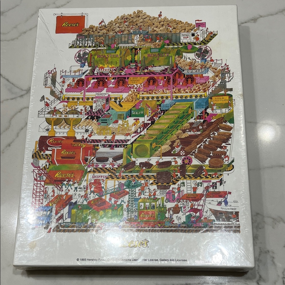 Vintage 1993 Reese's Jigsaw Puzzle